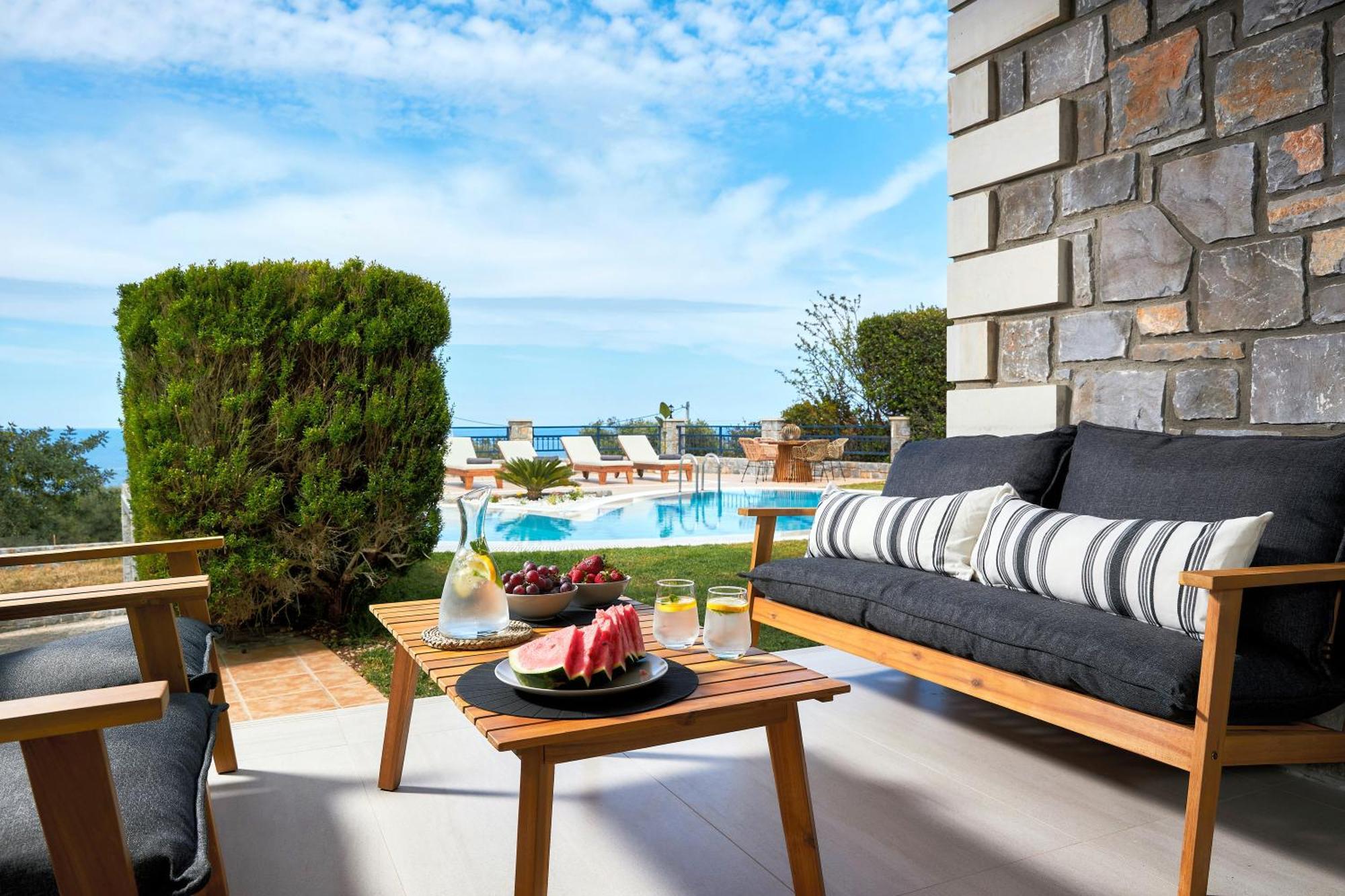 Erato Villa By Myseasight Chersonissos Buitenkant foto